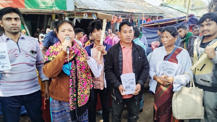 রাঙামাটি জেলাবাসী তথা লংগদু উপজেলা বাসি ধর্মীয় বিভাজনে বিভক্ত নয়