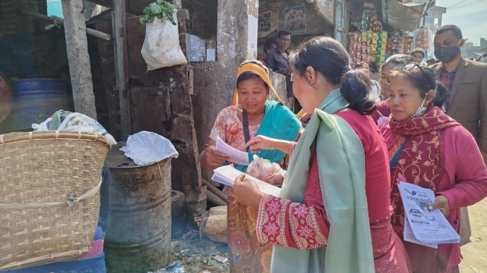 সকল লোভ-লালসার ঊর্ধ্বে উঠে আমাকে কোদাল মার্কায় ভোট দিন : জুঁই চাকমা