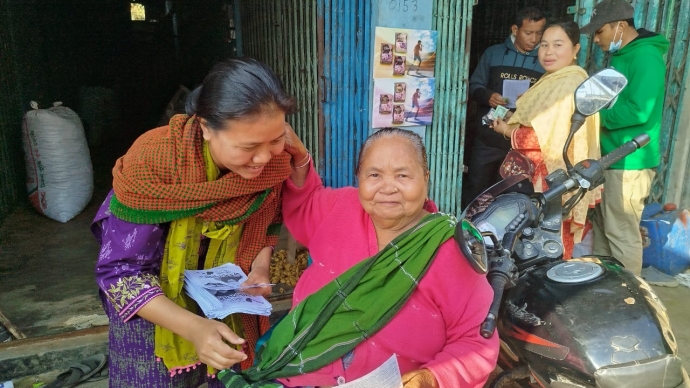 আমি নারীর অধিকার,নারীর সমতা নিয়ে কাজ করিব : জুঁই চাকমা