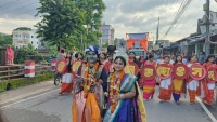 খাগড়াছড়িতে উল্টো রথযাত্রায় শেষ হলো