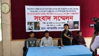 নির্যাতন এবং এক লাখ টাকা মুক্তিপণ দাবির অভিযোগ : খাগড়াছড়ি প্রেসক্লাবে সংবাদ সম্মেলন