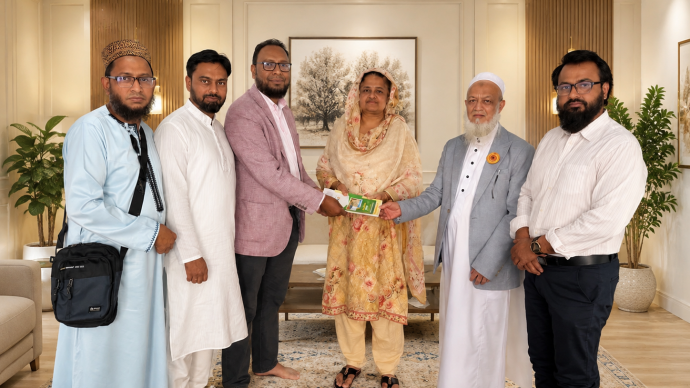 তাহসিনা রুশদীর লুনা এমপি’র সা‌থে ট্রাস্টিবৃন্দের সাক্ষাৎ